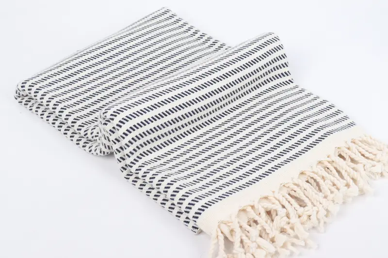 Monogram Turkish Towel, Gift For Her, Bridal Party Gifts, 70x40 Cotton Polka Dot Towel, Summer Gift Ideas, Peshtemal Towel, Beach Towel Gift - 6