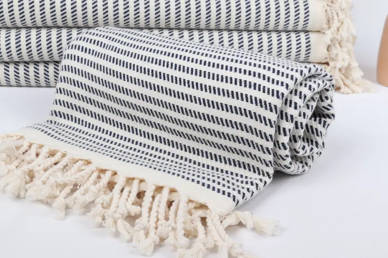 Monogram Turkish Towel, Gift For Her, Bridal Party Gifts, 70x40 Cotton Polka Dot Towel, Summer Gift Ideas, Peshtemal Towel, Beach Towel Gift - 4