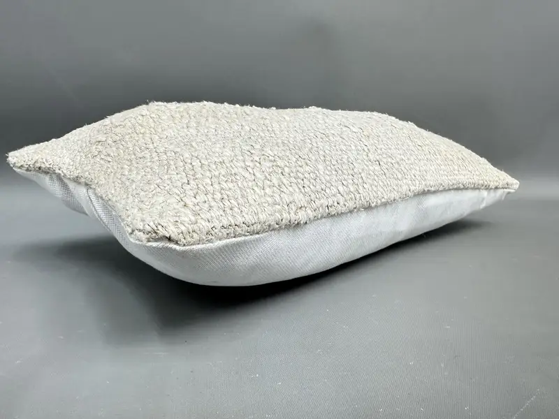 Antique Pillows, Sofa Bolster Pillow Case, 8x16 Beige Pillow Sham, Boho Pillow, Tribal Pillow Case, Pillow Sham, Throw Kilim Pillow, Accent Cushion - 6