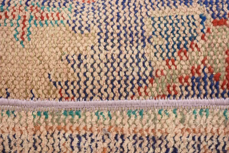 Turkish Kilim Pillow, Kilim Pillow, Pillow Case, 12x48 Blue Pillow Cover, Office Chair Cushion Cover, Throw Kilim Pillow, Handmade Cushion - 3