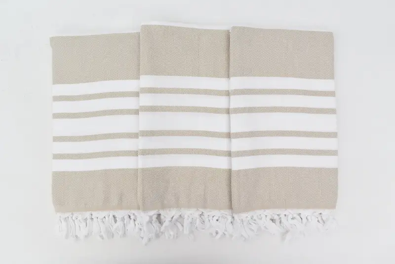Monogram Beach Towel, Gift For Best Friend, Turkish bath towel for spa, Handmade Gift, Bachelorette Party Gift, 68x36 Cotton Chevron Towel - 7