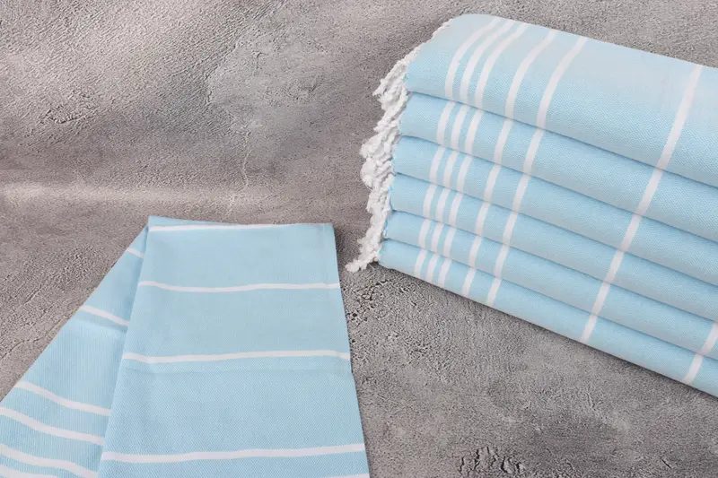 Home Decor Gifts, Personalized Hand Towel, Bachelor Gift, 38x18 Cotton Striped Towel, Turkish Tea Towel, Guest Towel, Organic Towel, Kitchen Towel - 2