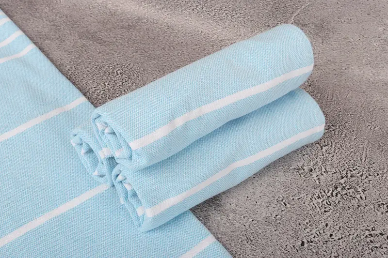 Home Decor Gifts, Personalized Hand Towel, Bachelor Gift, 38x18 Cotton Striped Towel, Turkish Tea Towel, Guest Towel, Organic Towel, Kitchen Towel - 7