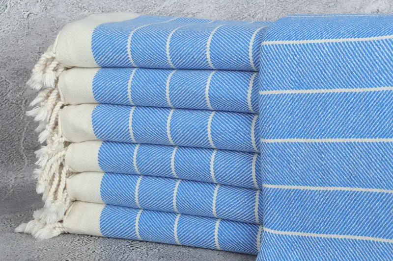 Wedding Hand Made Gift, Family Gift, 70x40 Cotton Herringbone Towel, Sand-resistant towel, Custom Gift, Beach Towel Bulk, Quick-Dry Beach Towel - 1