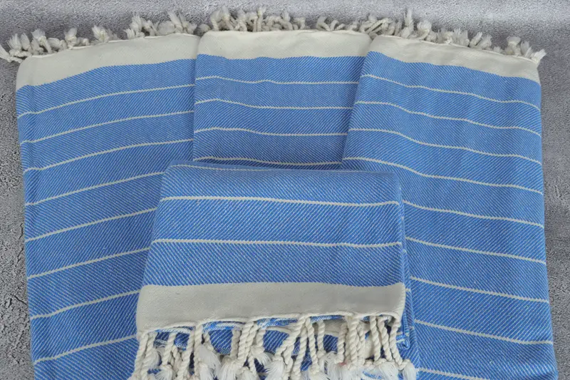 Wedding Hand Made Gift, Family Gift, 70x40 Cotton Herringbone Towel, Sand-resistant towel, Custom Gift, Beach Towel Bulk, Quick-Dry Beach Towel - 4