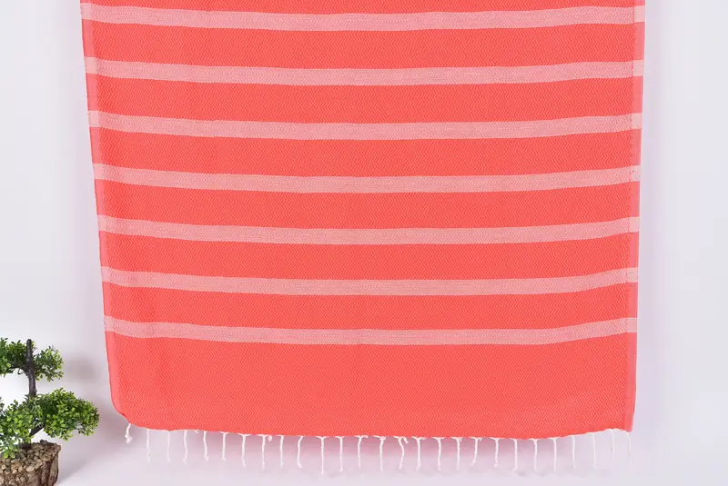70x36 Cotton Striped Towel, Beach Size Towel, Best Friend Gift, Bachelorette Party Decorations, Anniversary Gift For Her, Lightweight Turkish towel - 7