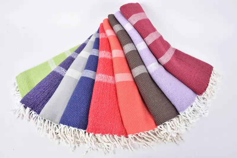 70x36 Cotton Striped Towel, Beach Size Towel, Best Friend Gift, Bachelorette Party Decorations, Anniversary Gift For Her, Lightweight Turkish towel - 4