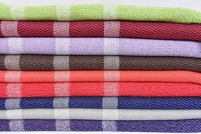 70x36 Cotton Striped Towel, Beach Size Towel, Best Friend Gift, Bachelorette Party Decorations, Anniversary Gift For Her, Lightweight Turkish towel - 2