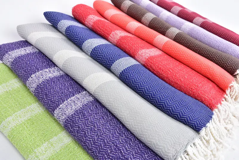 70x36 Cotton Striped Towel, Beach Size Towel, Best Friend Gift, Bachelorette Party Decorations, Anniversary Gift For Her, Lightweight Turkish towel - 6