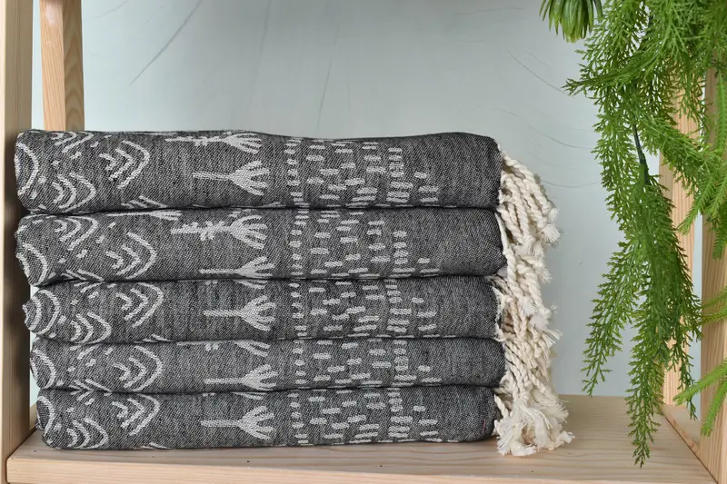 Travel Towel, Turkish Beach Towel Bulk, Personalized Beach Towel, 68x40 Cotton Mountain Design Towel, Beach towel, Turkish Towel Beach, Bridal Gifts - 3