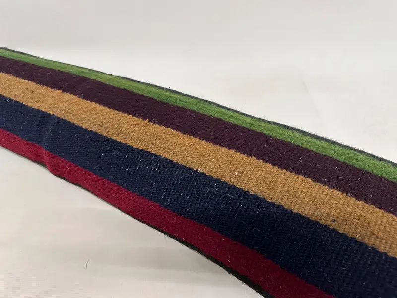 12x48 Green Cushion Cover, Pillow for Sofa, Pillow Case, Rustic Pillow, Boho Pillow Sham Cover, Sustainable Pillow, Kilim Pillow - 6
