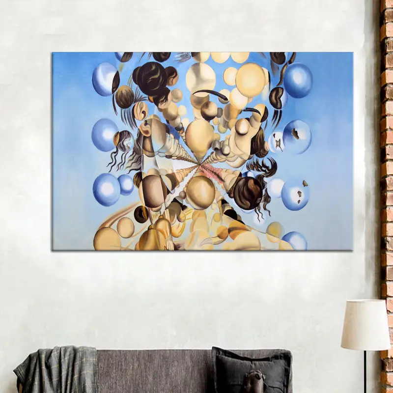 Leinwanddruck „Abstrakte Frau“ von Salvador Dali – künstlerische Eleganz