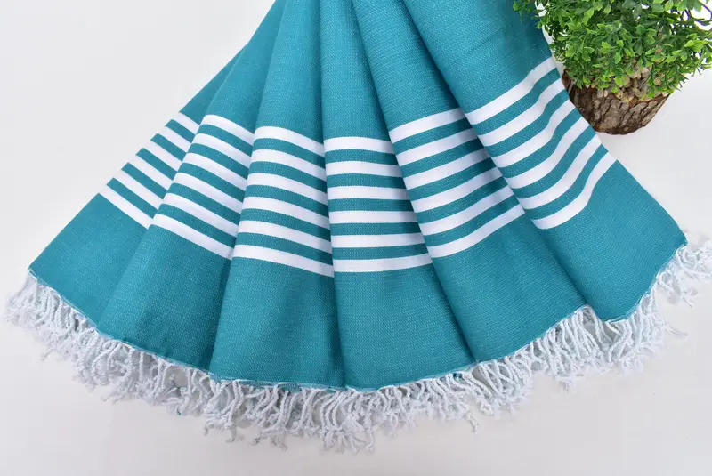 Turkish bath towel, 70x40 Cotton Striped Towel, Turkish towel, Turkish bath towel for spa, Christmas Gift, Peshtemal Towel USA, Turkish Towel Beach - 4