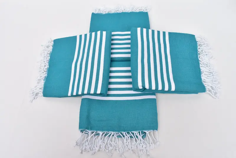 Turkish bath towel, 70x40 Cotton Striped Towel, Turkish towel, Turkish bath towel for spa, Christmas Gift, Peshtemal Towel USA, Turkish Towel Beach - 6