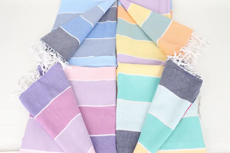 Soft towel, 70x40 Cotton Striped Towel, Lightweight Turkish towel, Custom Bath Towel, Bachelorette Party Gifts Bridesmaids, Personalize Gift - 5