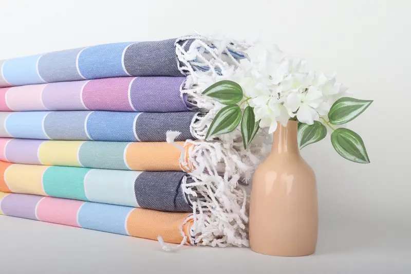 Soft towel, 70x40 Cotton Striped Towel, Lightweight Turkish towel, Custom Bath Towel, Bachelorette Party Gifts Bridesmaids, Personalize Gift - 2