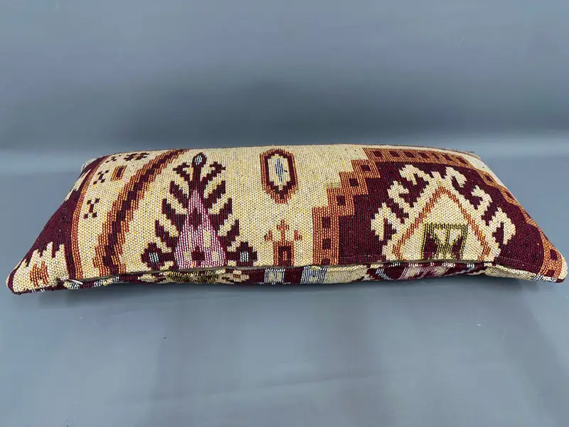 Wholesale Pillow Case, 16x36 Yellow Cushion Cover, Handmade Kilim Cushion, Kilim Pillow, Farmhouse Pillow Case, Pillow Sham, Kilim Pillow Cover - 7