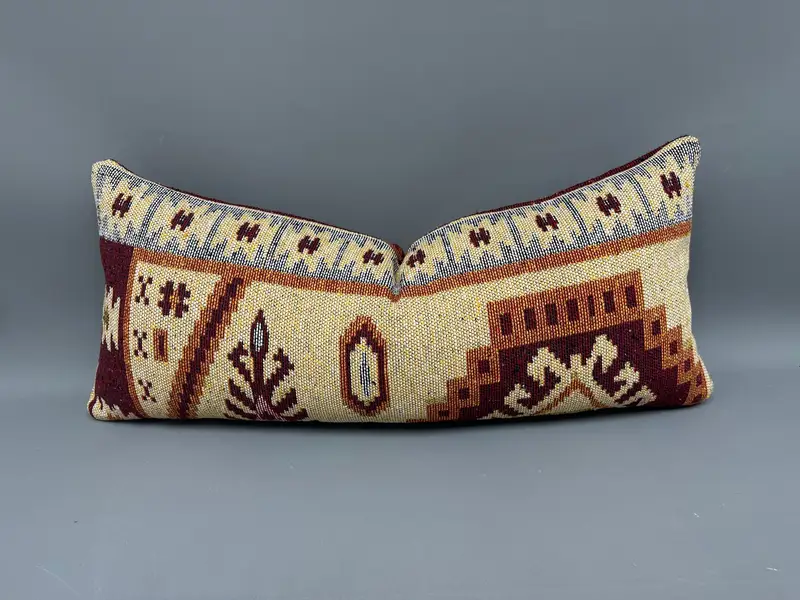 Wholesale Pillow Case, 16x36 Yellow Cushion Cover, Handmade Kilim Cushion, Kilim Pillow, Farmhouse Pillow Case, Pillow Sham, Kilim Pillow Cover - 1