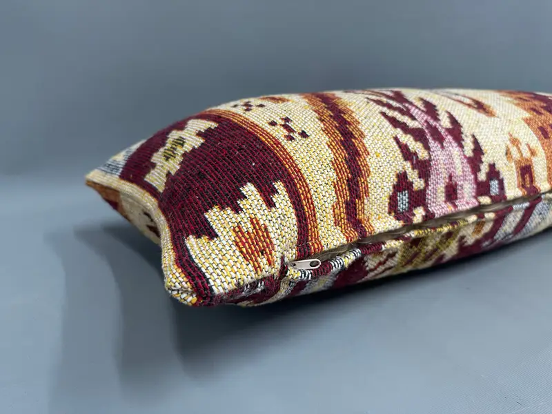 Wholesale Pillow Case, 16x36 Yellow Cushion Cover, Handmade Kilim Cushion, Kilim Pillow, Farmhouse Pillow Case, Pillow Sham, Kilim Pillow Cover - 6