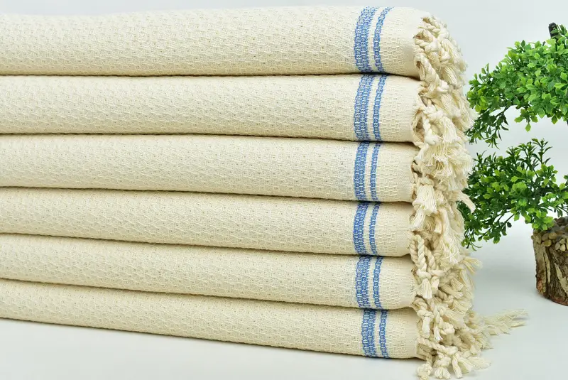Büyükanne Hediyesi, 38x18 Pamuklu Çizgili Havlu, Düğün Hediyesi Mutfak Havlu, Monogram Mutfak Havlu, Kişiselleştirilmiş Mutfak Havlu, Monogram El Havlu - 3