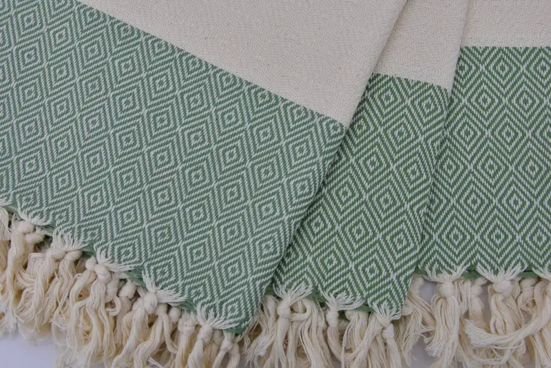 Kitchen Towel, Monogram Kitchen Towel, Monogram Turkish Bath Towel, Personalized Gift, Xmas Gifts, Bridesmaid Favors, 36x20 Cotton Diamond Towel - 6