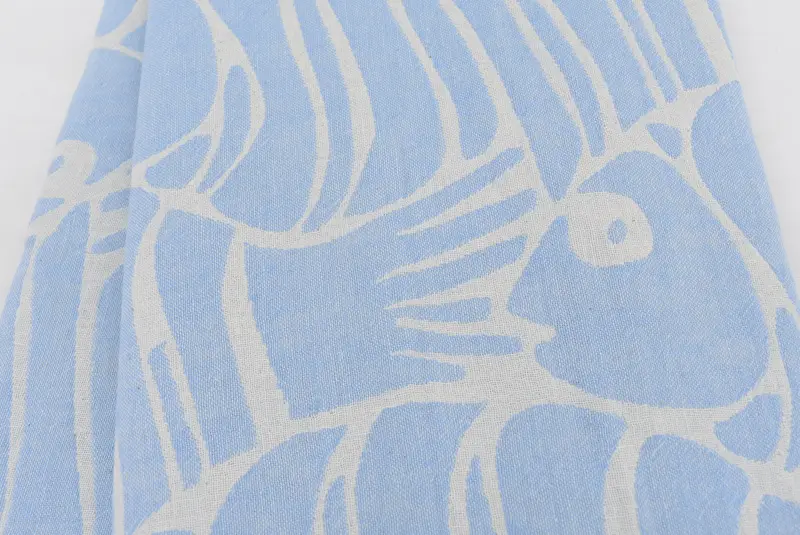 King Size Bedspread, Boho Throw Blankets, Custom Wedding Gifts, Beach Wedding Favor, Decorative Blanket, 70x60 Cotton Fish Design Towel - 6