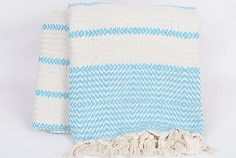 Personalized Wedding Gift For Couple, Bachelorette Party Decorations, Custom Towel, Handmade Turkish Towel, 80x40 Cotton Diamond Towel, Travel towel - 5