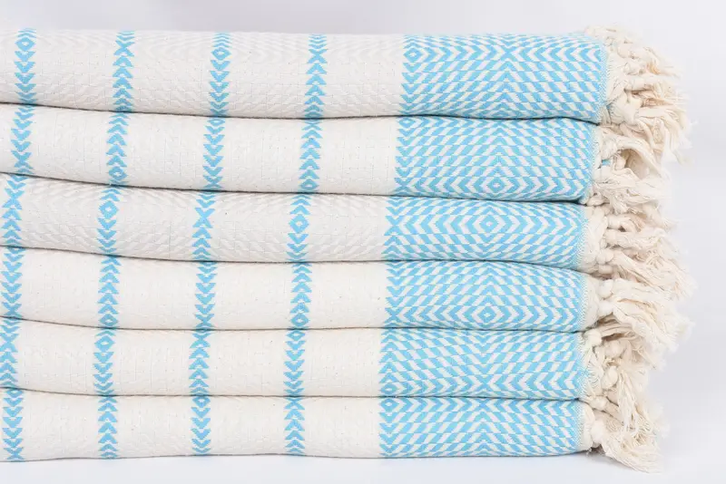 Personalized Wedding Gift For Couple, Bachelorette Party Decorations, Custom Towel, Handmade Turkish Towel, 80x40 Cotton Diamond Towel, Travel towel - 3