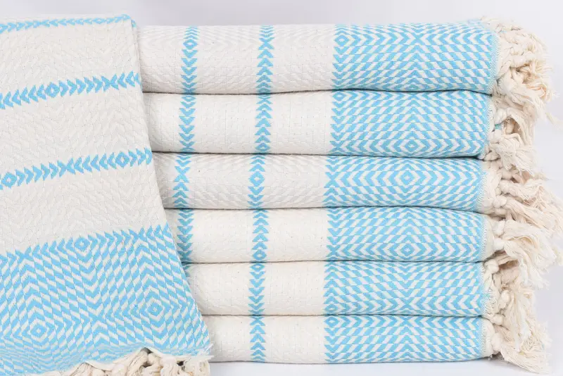 Personalized Wedding Gift For Couple, Bachelorette Party Decorations, Custom Towel, Handmade Turkish Towel, 80x40 Cotton Diamond Towel, Travel towel - 1