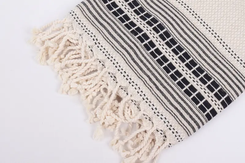68x40 Linen Striped Towel, Quick-Dry Beach Towel, Bachelorette Party Gifts, Traditional Turkish peshtemal for hammam, Bridal Gifts, Summer Gift - 7