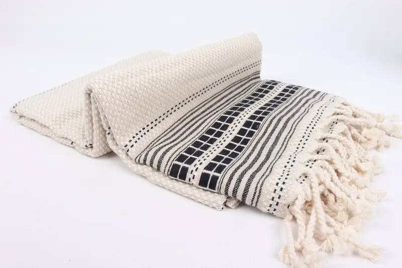 68x40 Linen Striped Towel, Quick-Dry Beach Towel, Bachelorette Party Gifts, Traditional Turkish peshtemal for hammam, Bridal Gifts, Summer Gift - 6