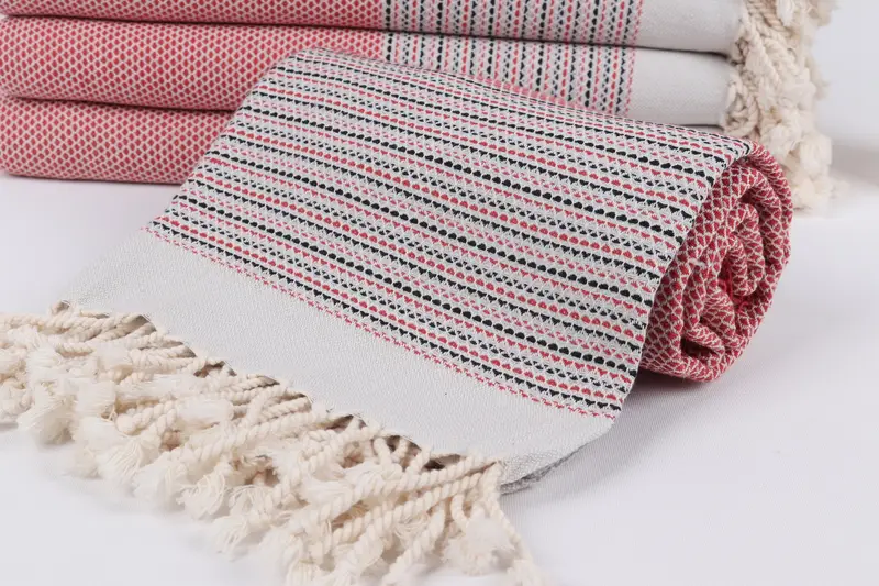 70x40 Cotton Diamond Towel, Bridesmaid Gift Towel, Hammam Towel USA, Bachelorette Party Favors, Bridesmaid Gifts Personalized, Embroidered Towel - 4