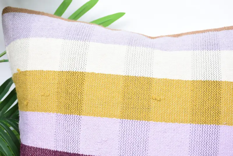Boho Pillow, Pillow Case, Couch Pillow Cover, Throw Kilim Pillow, 18x18 White Pillow Sham, Kilim Cushion Sham, Aesthetic Pillow Sham - 2