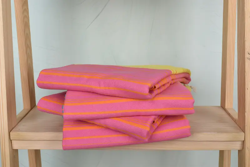 Best Beach Towel, Peshtemal Towel, Towel With Name, Cute Beach Towel, Bachelorette Gifts, Bachelorette Party Favor, 70x40 Cotton Striped Towel - 7
