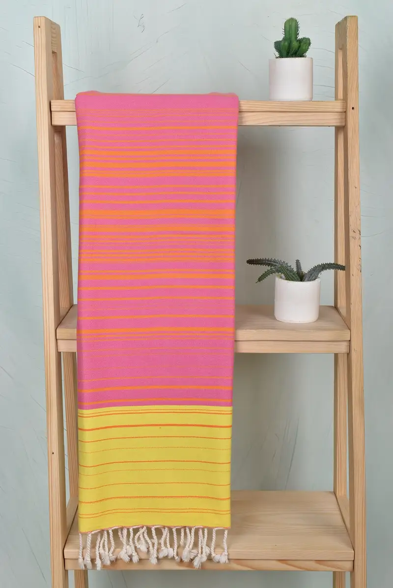 Best Beach Towel, Peshtemal Towel, Towel With Name, Cute Beach Towel, Bachelorette Gifts, Bachelorette Party Favor, 70x40 Cotton Striped Towel - 8