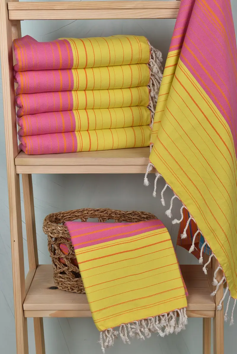 Best Beach Towel, Peshtemal Towel, Towel With Name, Cute Beach Towel, Bachelorette Gifts, Bachelorette Party Favor, 70x40 Cotton Striped Towel - 3