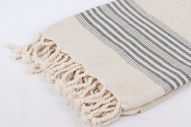 Bachelor Towel, Wedding Towel, Handmade Gift, 68x40 Linen Striped Towel, Luxury towel, Gift For Wedding Day, Memorial Gift, Quick-dry peshtemal - 7