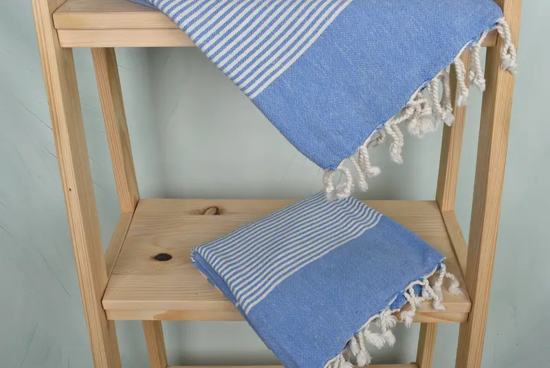 Peshtemal Towel, 70x40 Cotton Striped Towel, Lightweight towel, Unique Wedding Gift, Custom Wedding Gifts, Best Friend Christmas Gift, Wedding Gift - 5