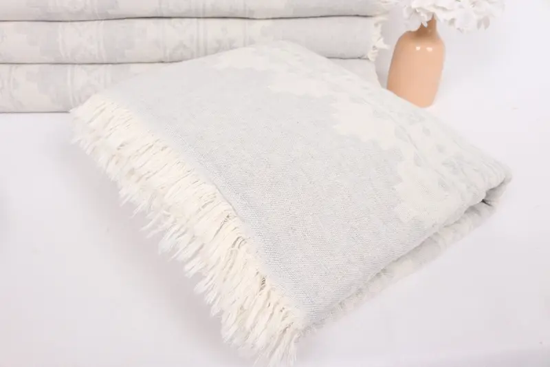 92x80 Cotton Kilim Towel, Throw Blanket, Bridesmaid Proposal Gift, Personalized Blanket, Turkish Towel Beach Blanket, Turkish Blanket - 5