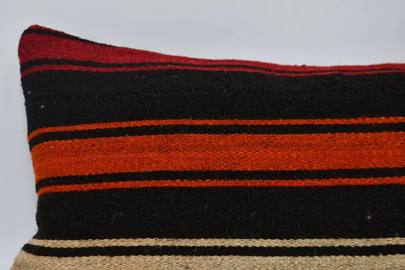 Home Decor Pillow, Turkish Corner Cushion Cover, Pillow, 12x36 Brown Pillow Case, Vintage Pillow, Car Pillow Sham, Pillow for Couch - 2