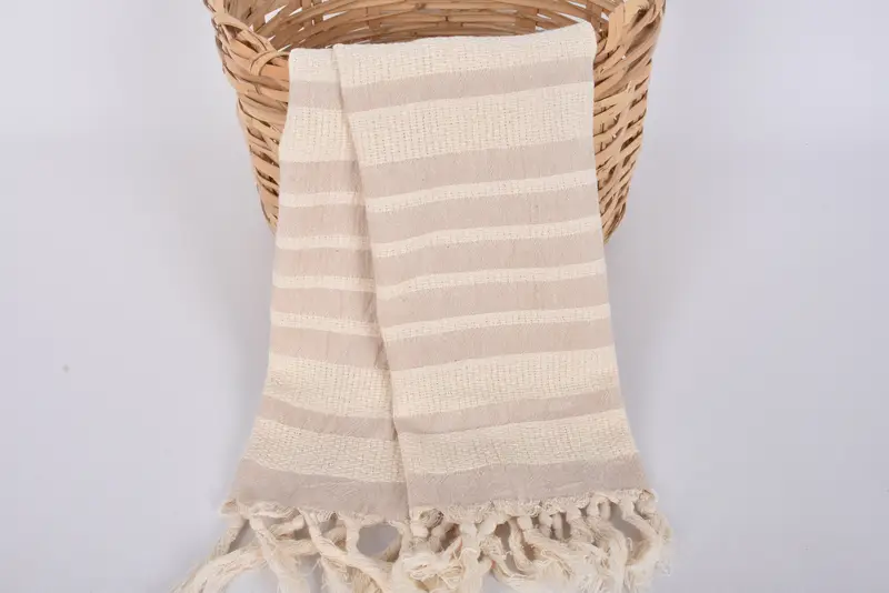 Gift For The Home Decor, Bathroom Towels, Wedding Favors, Turkish Hand Towel, Bridesmaid Favors, Holiday Towel, 40x16 Cotton Striped Towel - 5