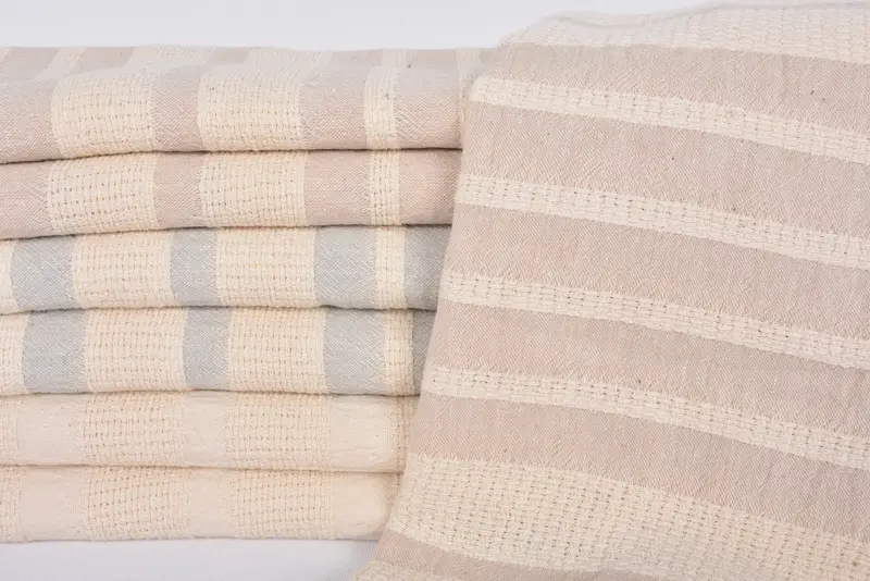 Gift For The Home Decor, Bathroom Towels, Wedding Favors, Turkish Hand Towel, Bridesmaid Favors, Holiday Towel, 40x16 Cotton Striped Towel - 2