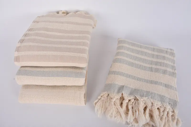 Gift For The Home Decor, Bathroom Towels, Wedding Favors, Turkish Hand Towel, Bridesmaid Favors, Holiday Towel, 40x16 Cotton Striped Towel - 7