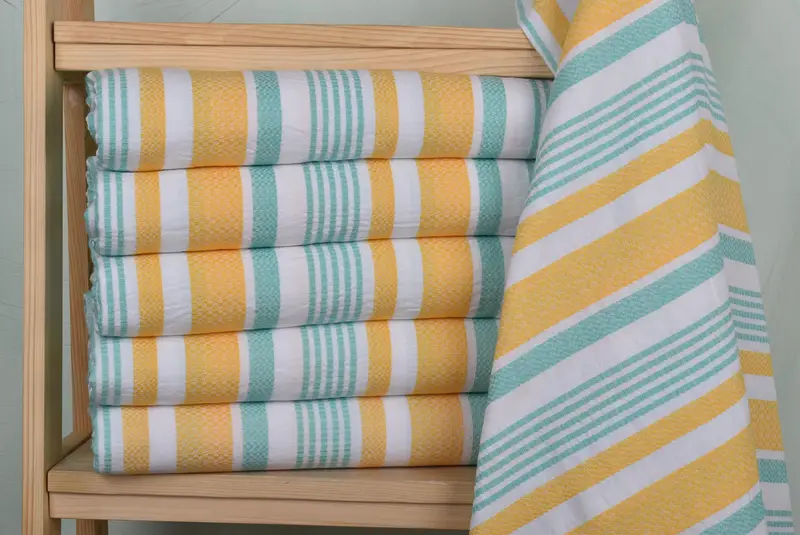 Beach Size Towel, Personalize Gift, Wedding Favors, Bachelorette Party Decorations, 70x36 Cotton Striped Towel, Soft towel, Beach Towel Monogram - 2