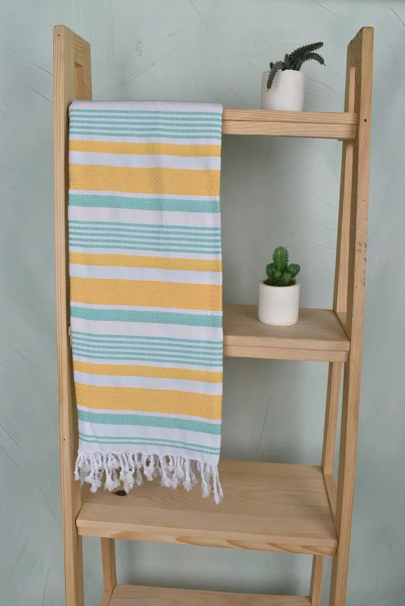 Beach Size Towel, Personalize Gift, Wedding Favors, Bachelorette Party Decorations, 70x36 Cotton Striped Towel, Soft towel, Beach Towel Monogram - 8