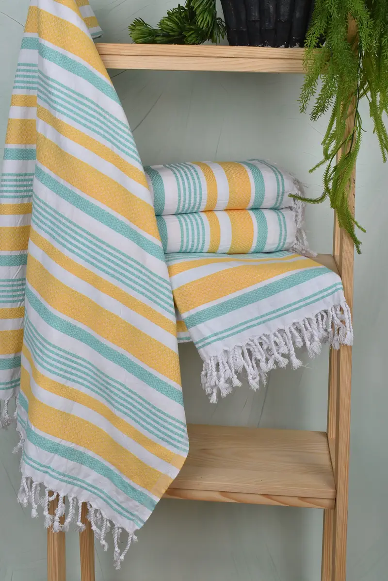 Beach Size Towel, Personalize Gift, Wedding Favors, Bachelorette Party Decorations, 70x36 Cotton Striped Towel, Soft towel, Beach Towel Monogram - 6