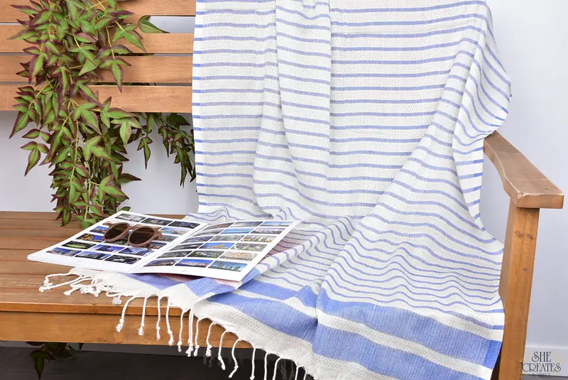Best Friend Gift Ideas, Monogram Turkish Towel, Bachelorette Party Favors, Turkish bath towel, 70x40 Cotton Striped Towel, Organic Cotton Towel - 3
