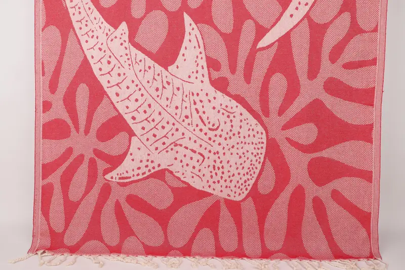 Beach Towel Bulk, 70x40 Cotton Whale Design Towel, Handmade Gift, Welcome Wedding Gift, Turkish Towel USA, Personalized Bridesmaid Beach Towel - 8