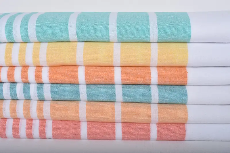 40x20 Cotton Striped Towel, Turkish Towel Hand Towel, Best Friend Gift Ideas, Turkish Hand Towel, Gym Towel, Wedding Favors, Custom Wedding Gifts - 3