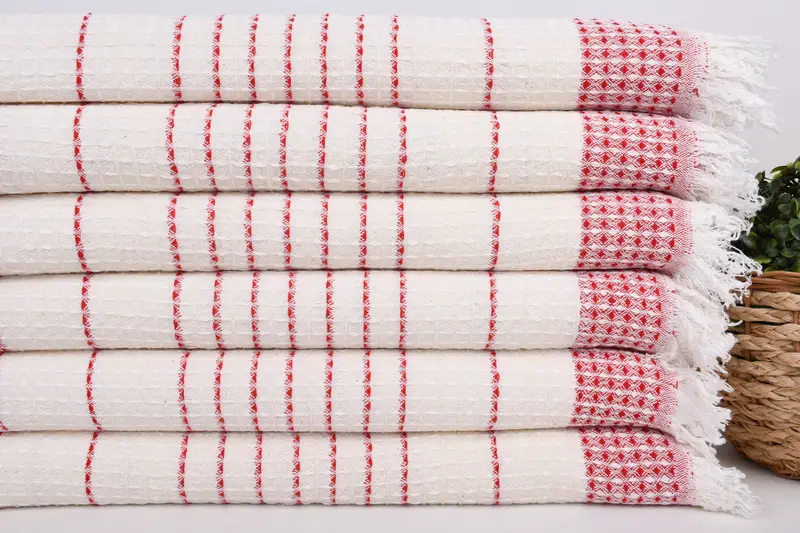 Turkish Towel Hand Towel, 40x20 Cotton Waffle Towel, Bachelorette Favor, Monogrammed Hand Towel, Personalized Hand Towel, Towel With Name - 2